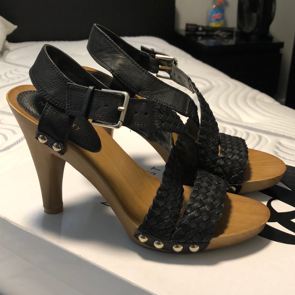 Nine West Largimeo Black Heels